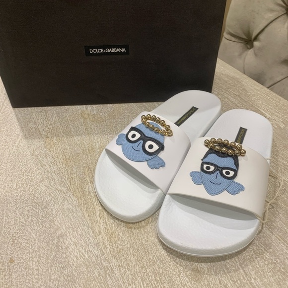 - Dolce & Gabbana Women Pool Slides - Picture 2 of 7